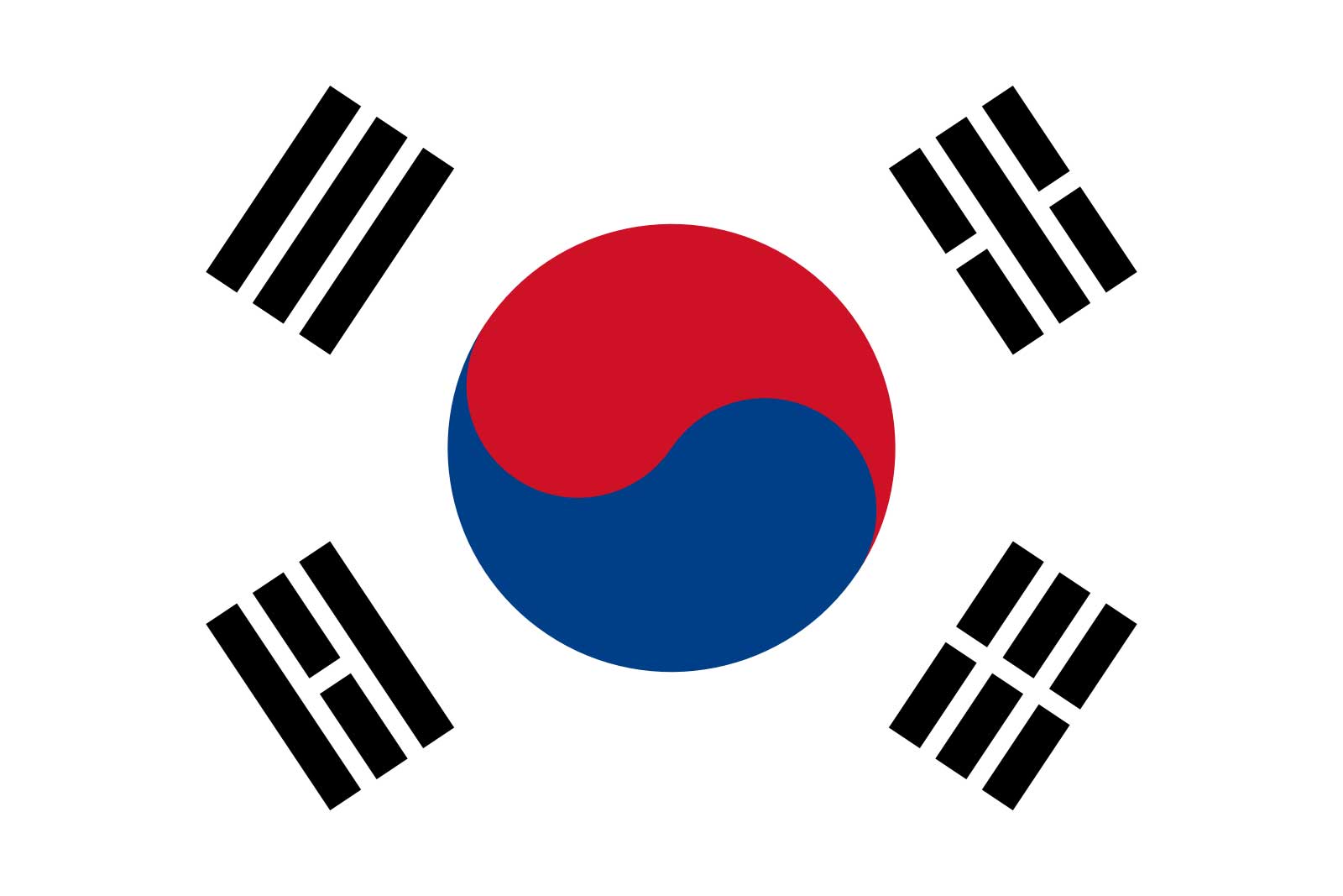 Corée du Sud – Drapeau
