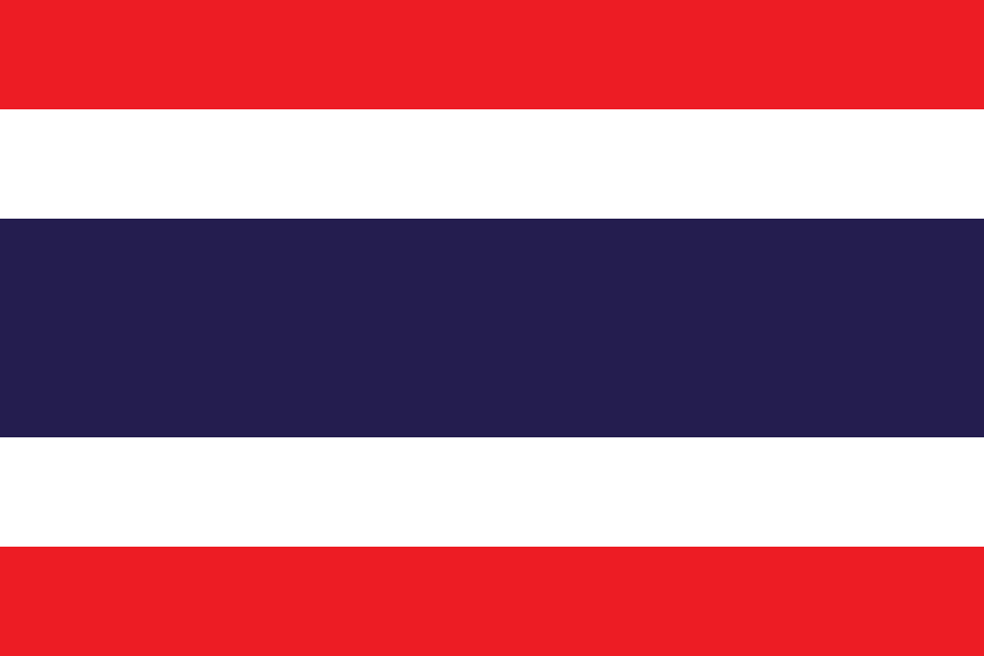 La Thaïlande – Drapeau