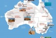 Australie - Carte Touristique