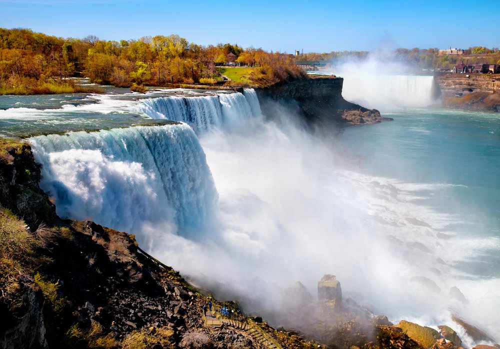 Site du Niagara - Les chutes en Automne