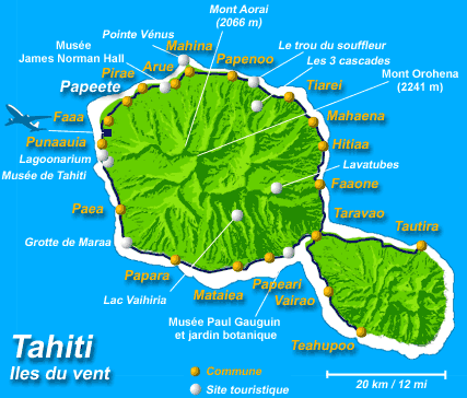 Tahiti et son île au vent