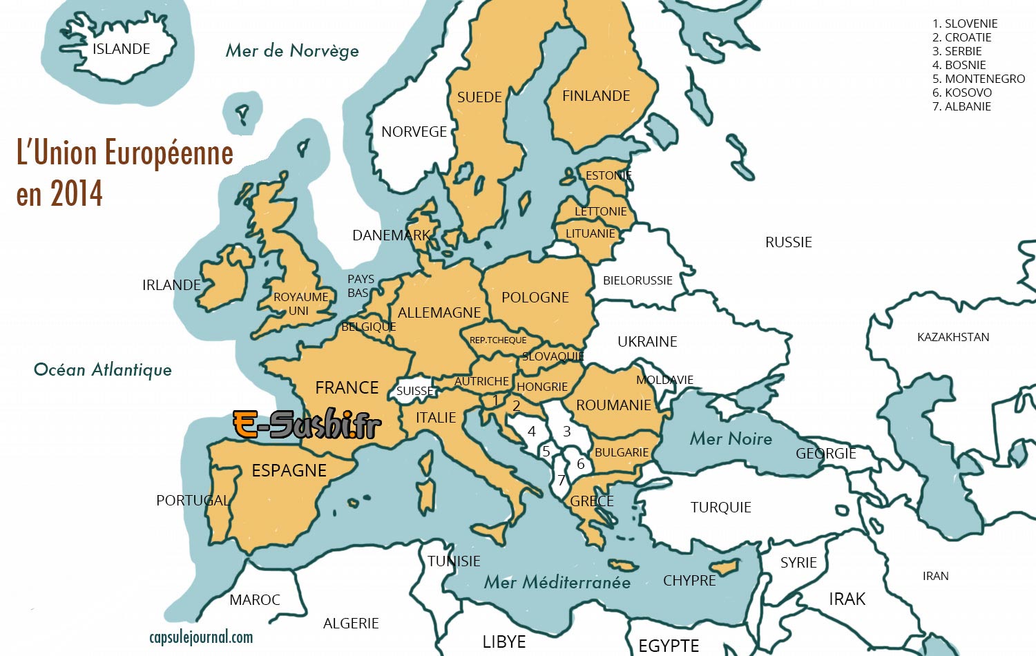 Carte Union-Européenne 2014-2015