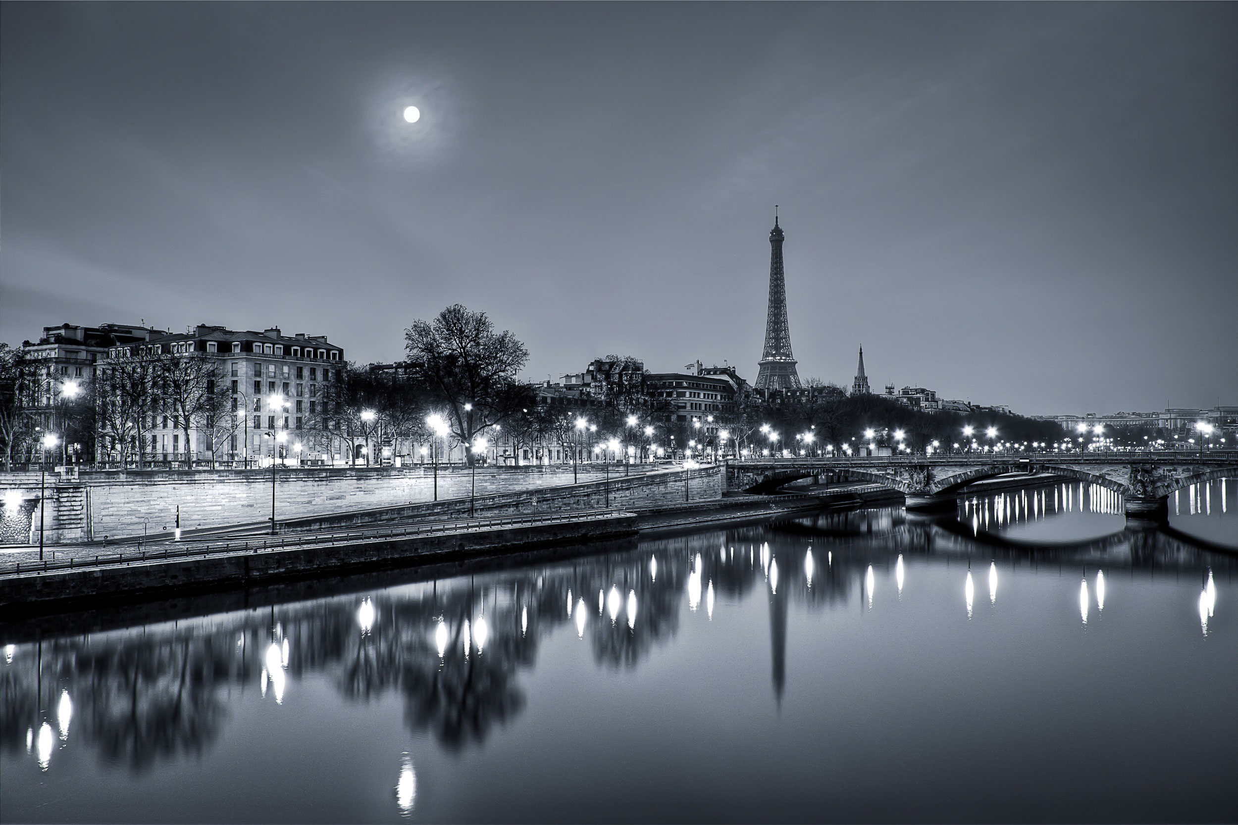 PARIS - photo en noir et blanc