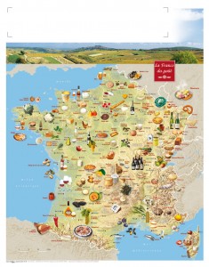 Carte De France Touristique Arts Et Voyages