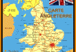 Carte Angleterre