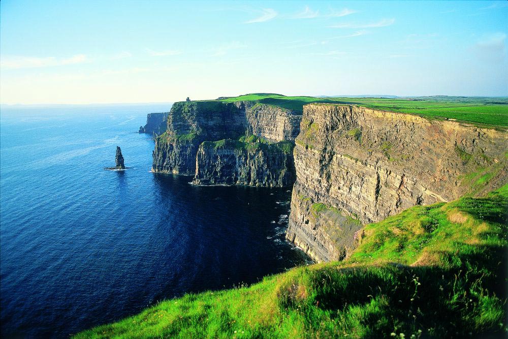 irlande image de la falaise burren