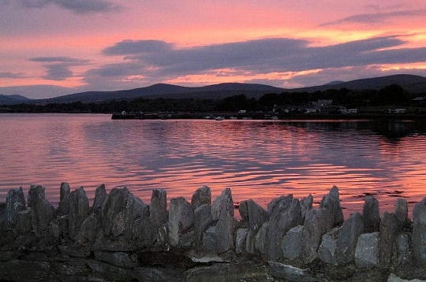 Photo d'Irlande et du lac de Connemara