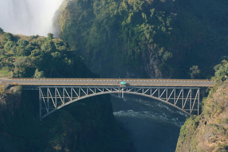 Le Pont des chutes de Victoria