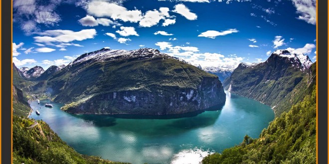 Fjord Geiranger - Norvège