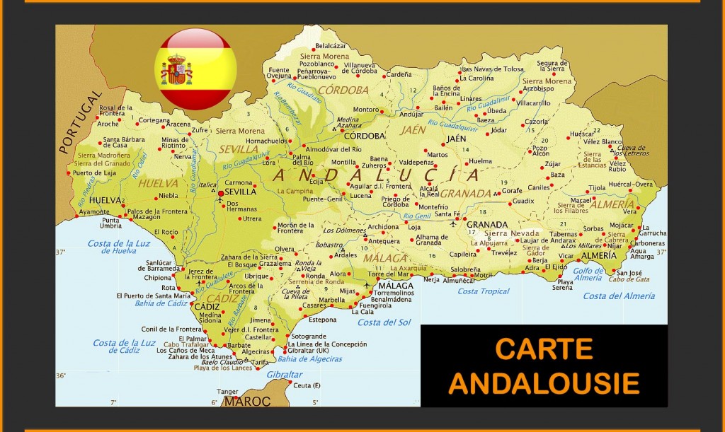 andalousie-carte-image