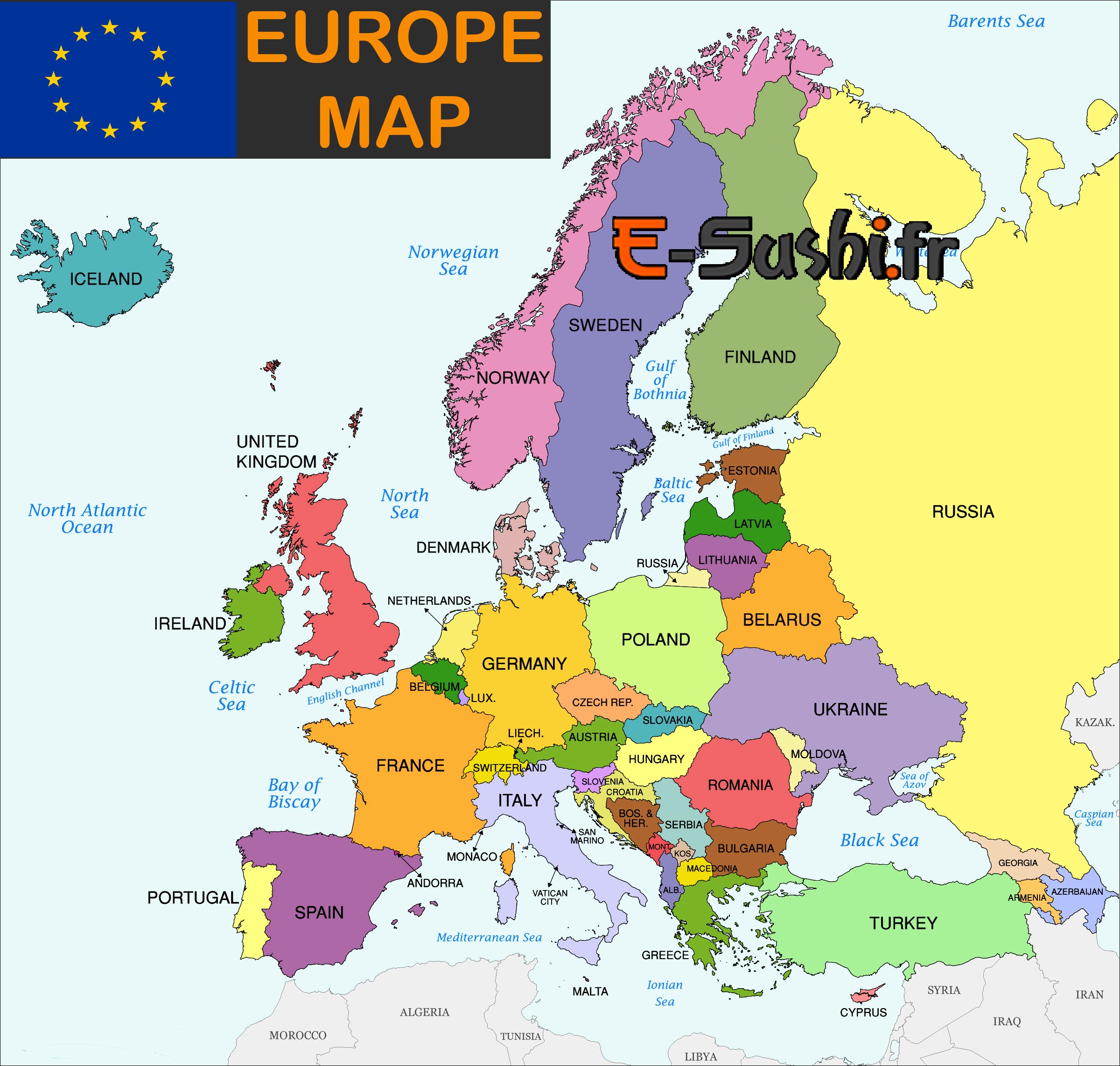 Maps Of Europe