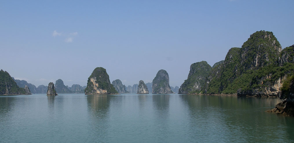 Ile du dragon - paysage du Vietnam