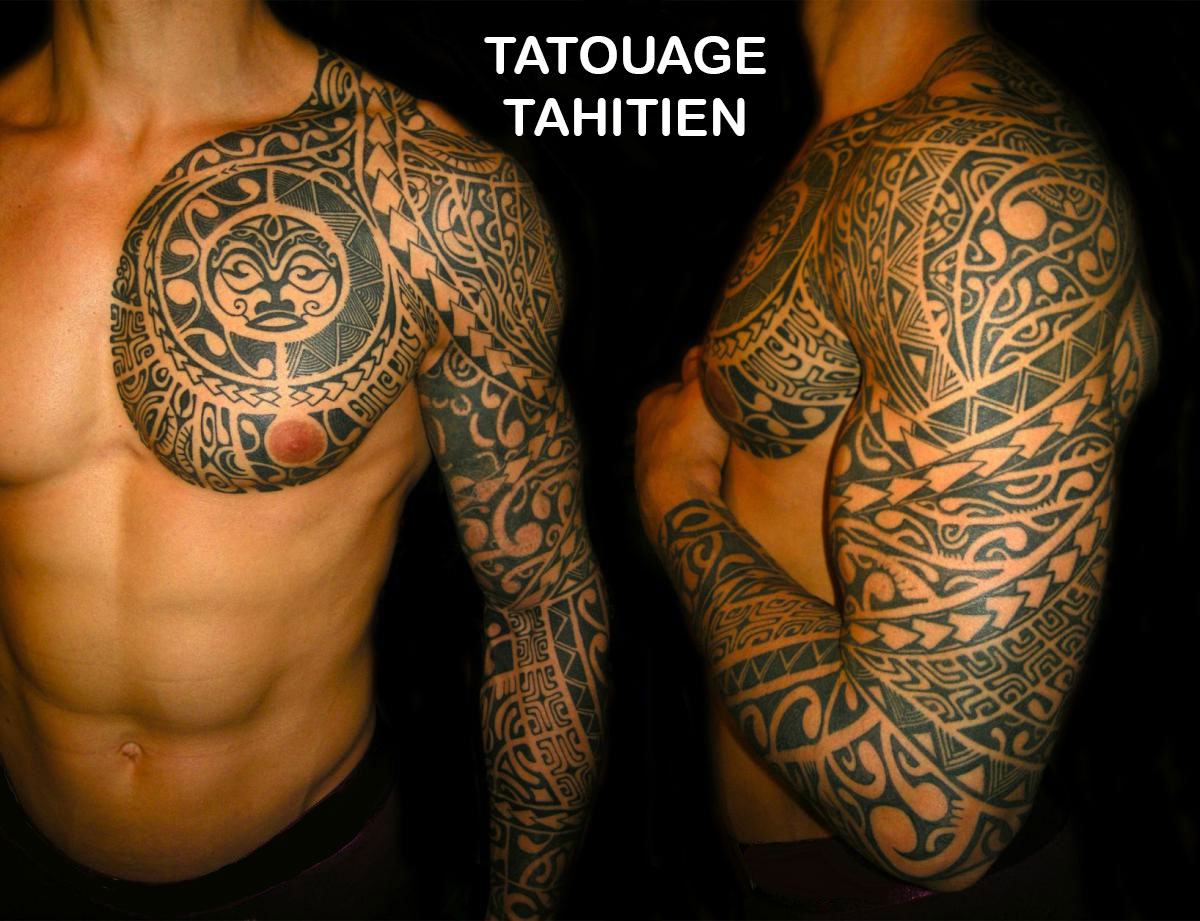 maori polynésien tatouage