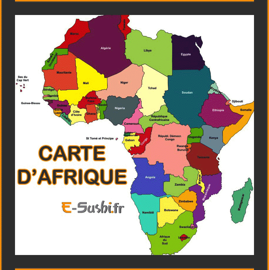 Afrique Carte