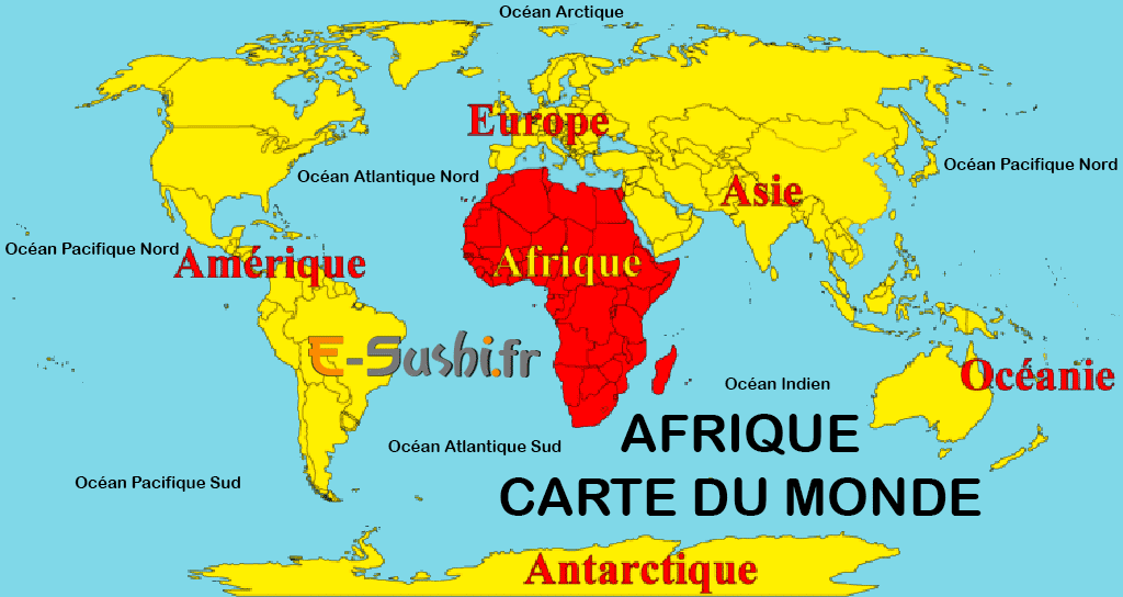 afrique-sur-la-carte-du-monde
