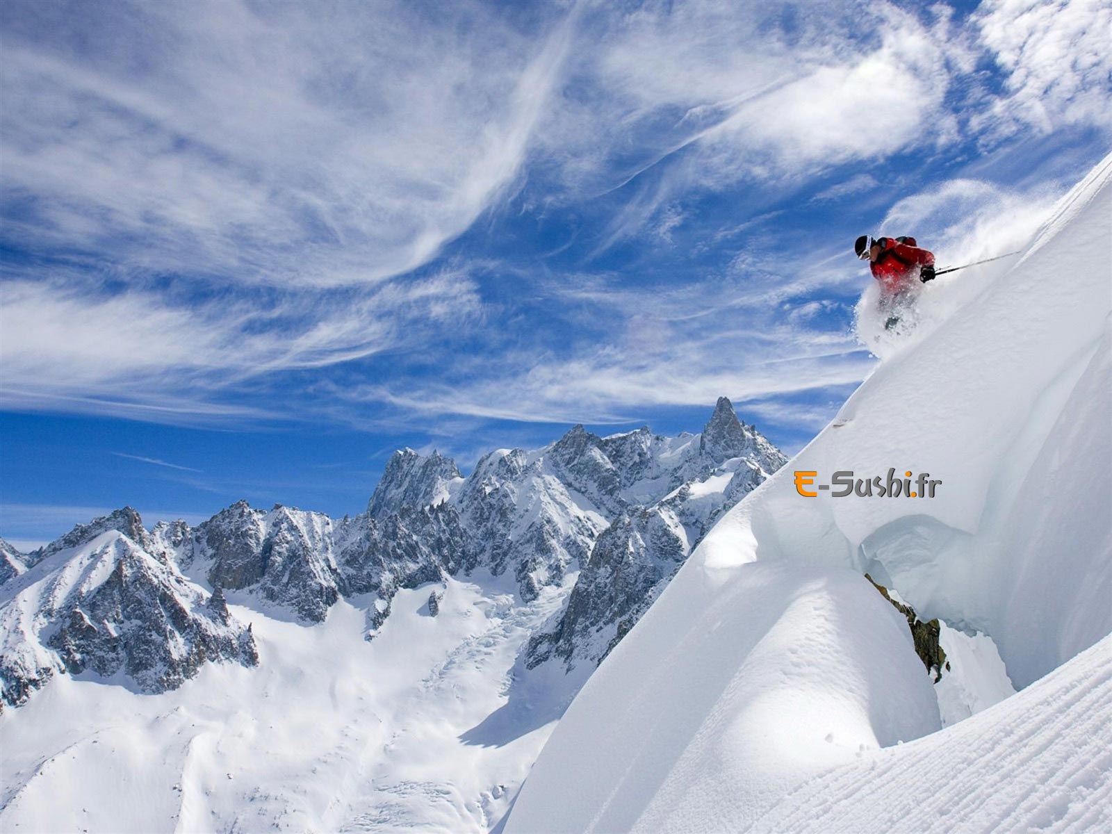 Ski et Montagne - Wallpaper