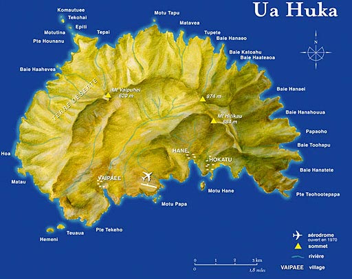 Carte de Ua Huka