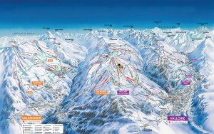 Domaine skiable - France