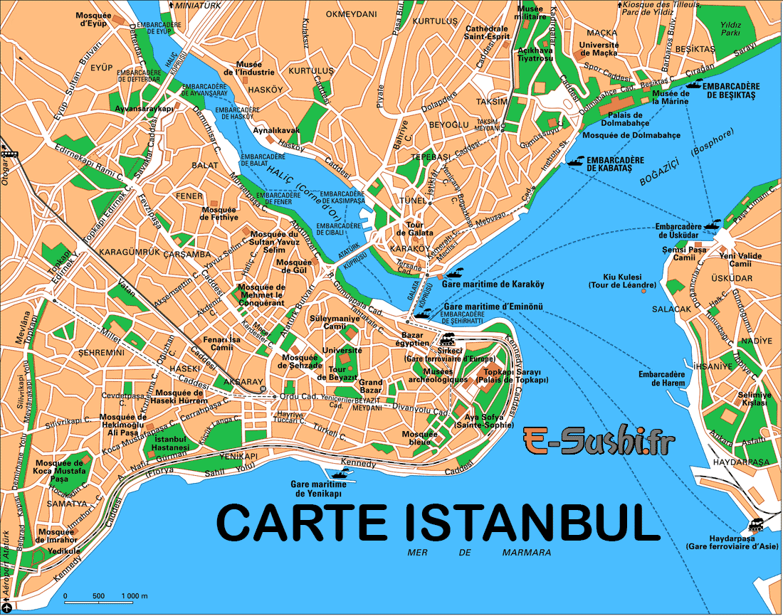 Carte Istanbul