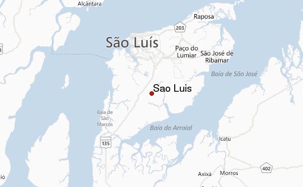 Sao Luis - Carte