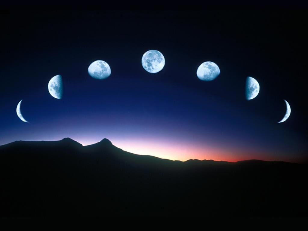 Les phases de la lune