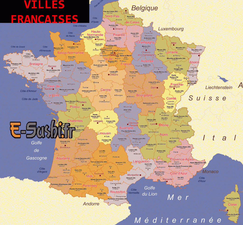 villes françaises