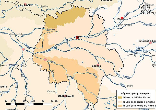 Indre et Loire carte