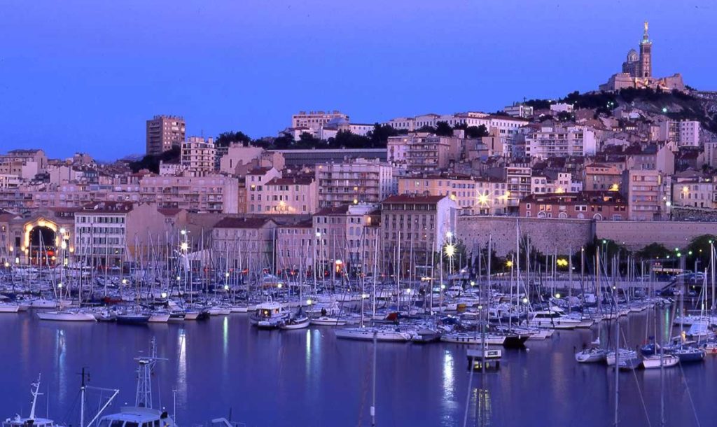 Marseille - photo de nuit