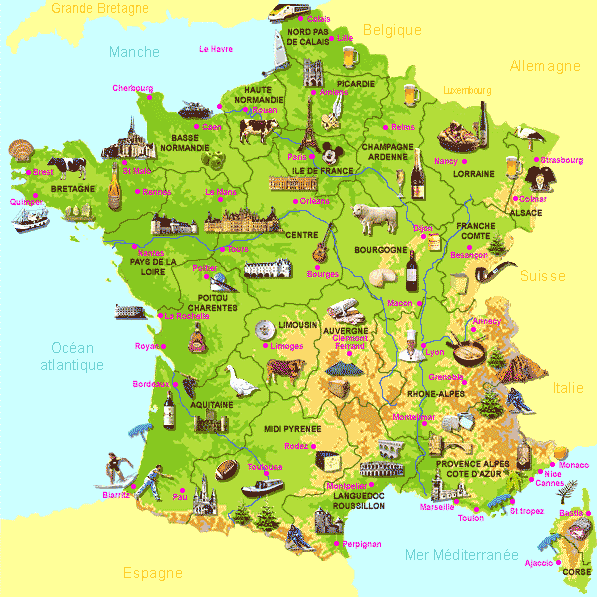 France villes touristiques