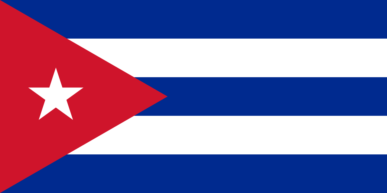 Cuba – Drapeau